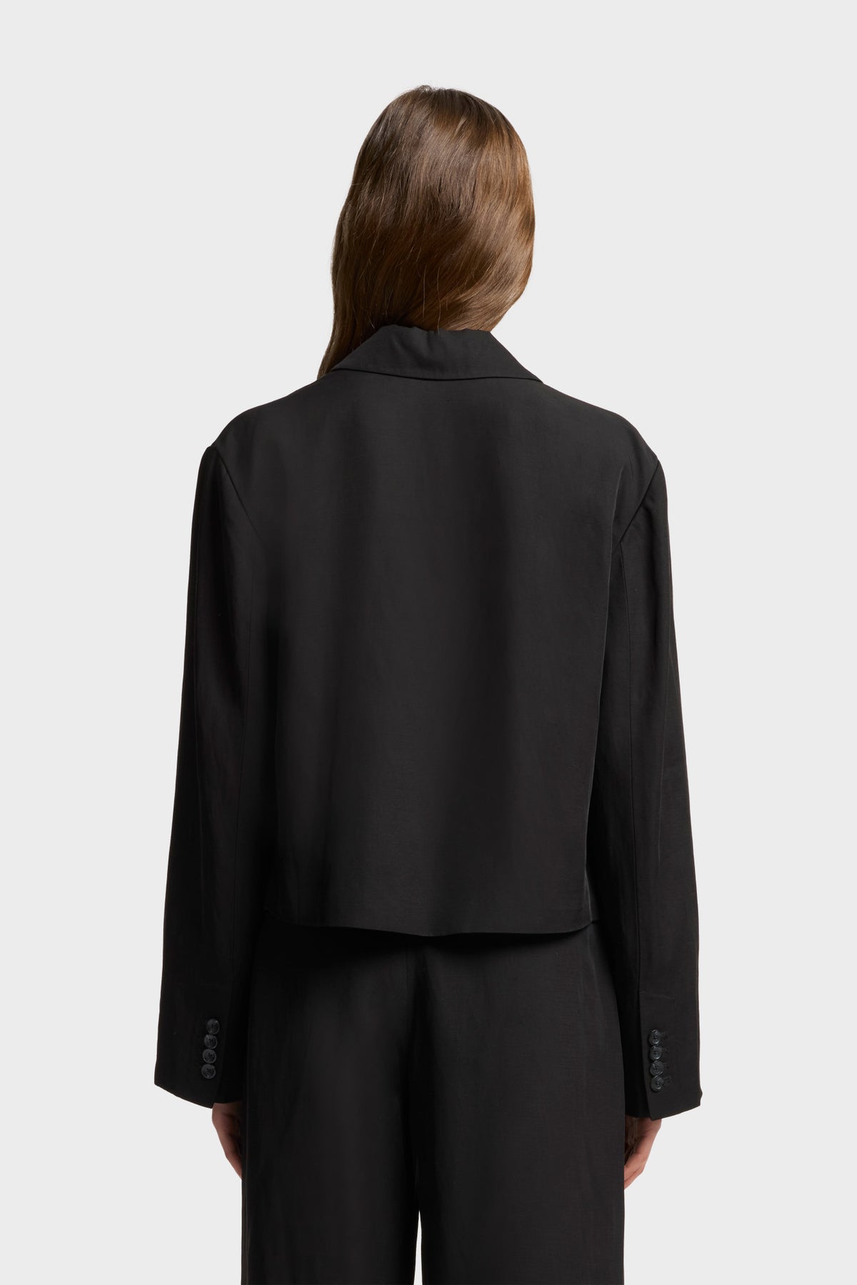 Saco Mujer Cropped Blend Blazer | 7 for all mankind