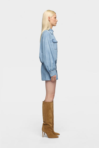 Vestido Mujer Utility Mini Dress | 7 for all mankind