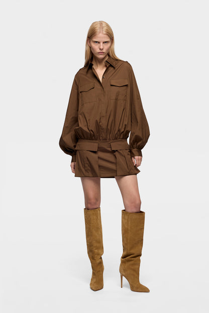 Vestido Mujer Utility Mini Dress | 7 for all mankind