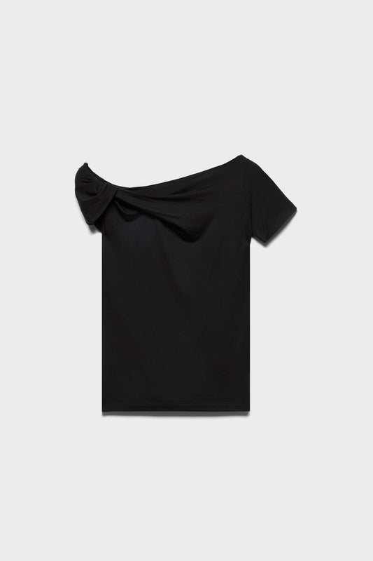 Playera Mujer Twisted Shoulder Tee | 7 for all mankind