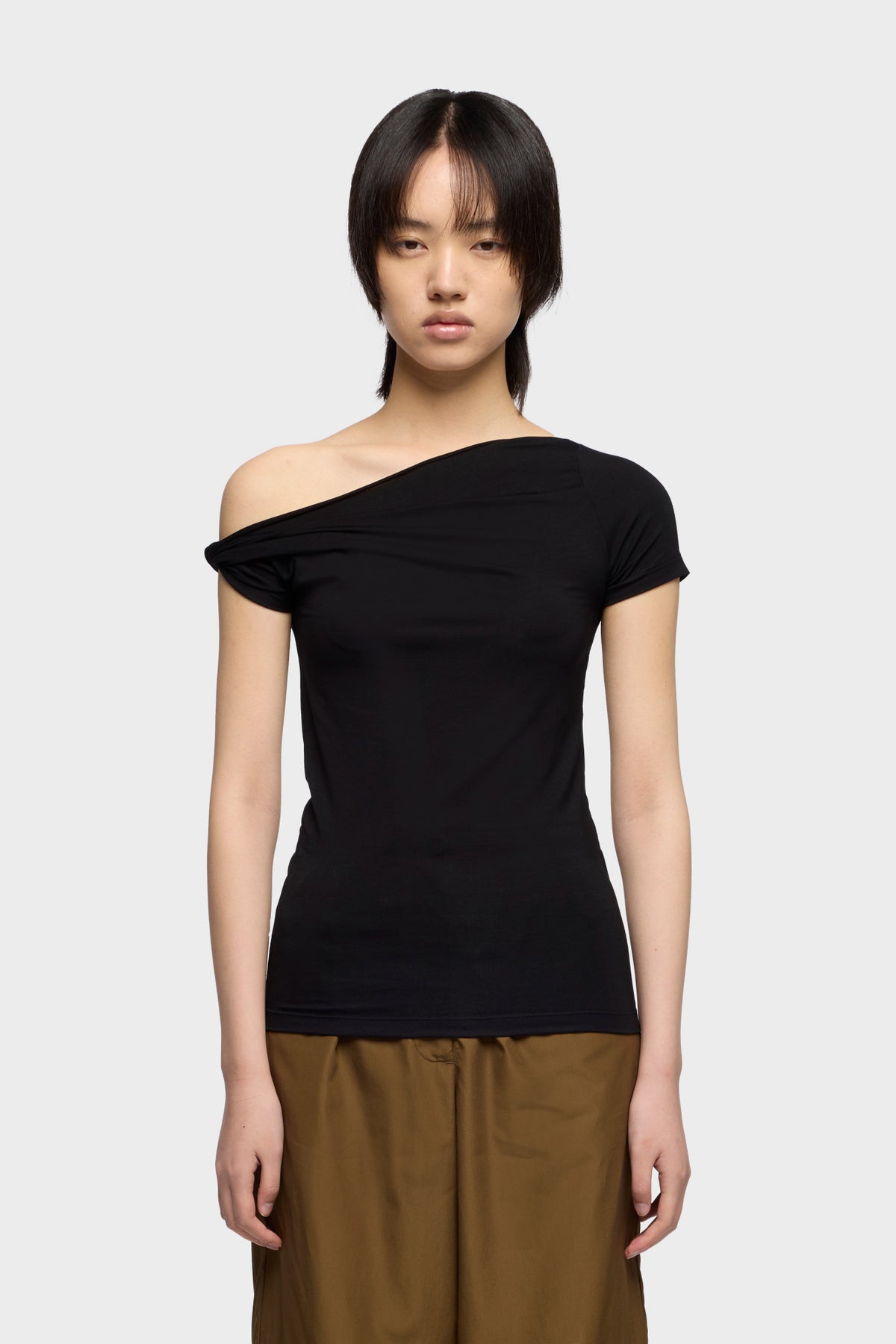 Playera Mujer Twisted Shoulder Tee | 7 for all mankind