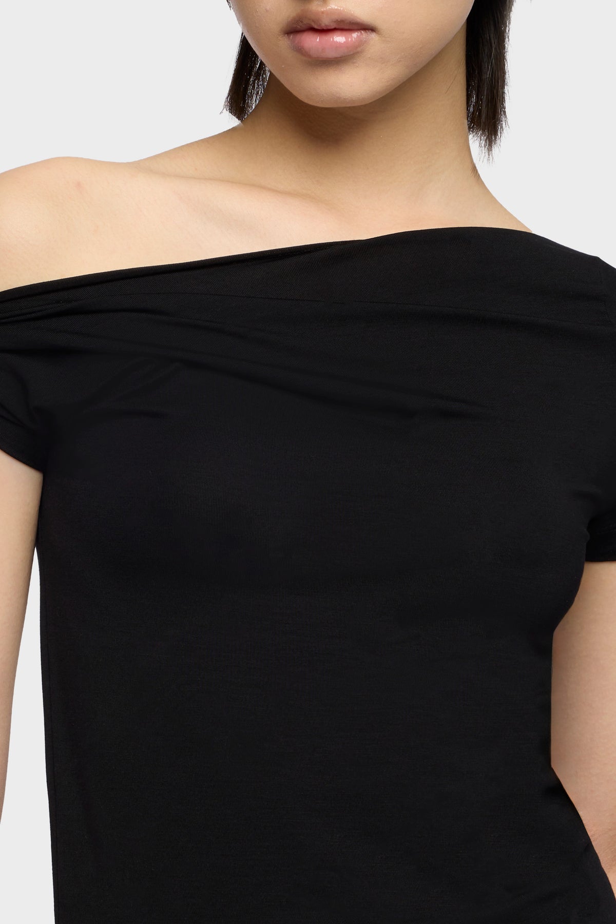 Playera Mujer Twisted Shoulder Tee | 7 for all mankind