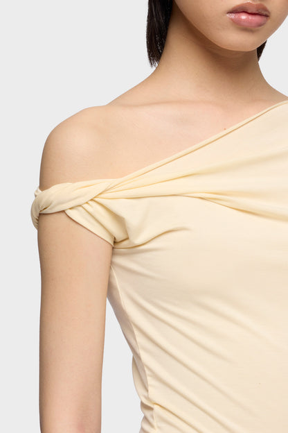 Playera Mujer Twisted Shoulder Tee | 7 for all mankind