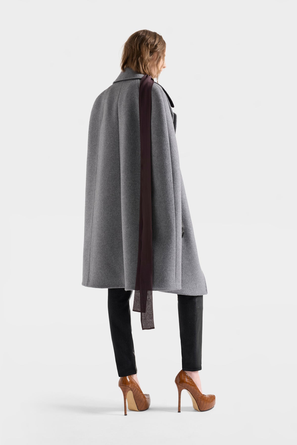 Abrigo de Mujer Tipo Capa Doble Botonadura | 7 For All Mankind