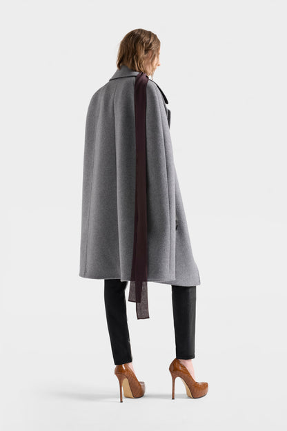 Abrigo de Mujer Tipo Capa Doble Botonadura | 7 For All Mankind