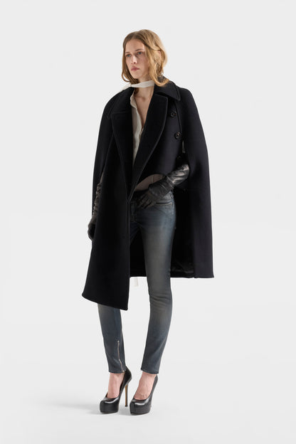 Abrigo de Mujer Tipo Capa Doble Botonadura | 7 For All Mankind