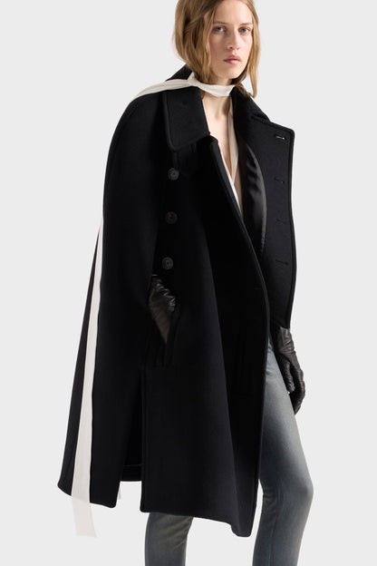Abrigo de Mujer Tipo Capa Doble Botonadura | 7 For All Mankind