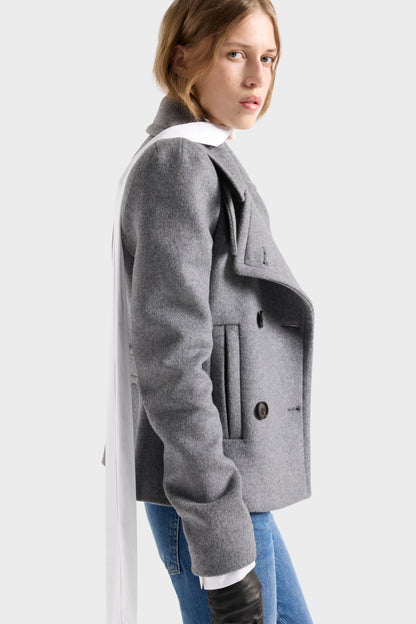 Chamarra de Mujer Hombros Marcados Doble Botonadura | 7 For All Mankind