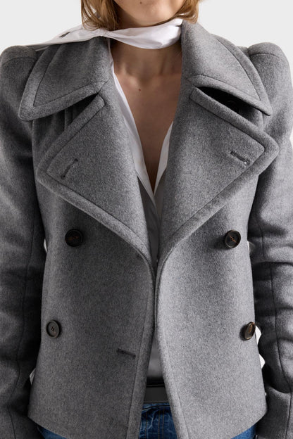 Chamarra de Mujer Hombros Marcados Doble Botonadura | 7 For All Mankind
