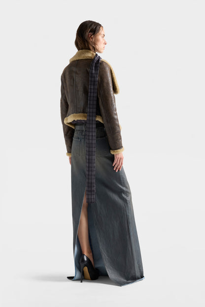 Chamarra de Mujer Shearling Cuello Alto | 7 For All Mankind