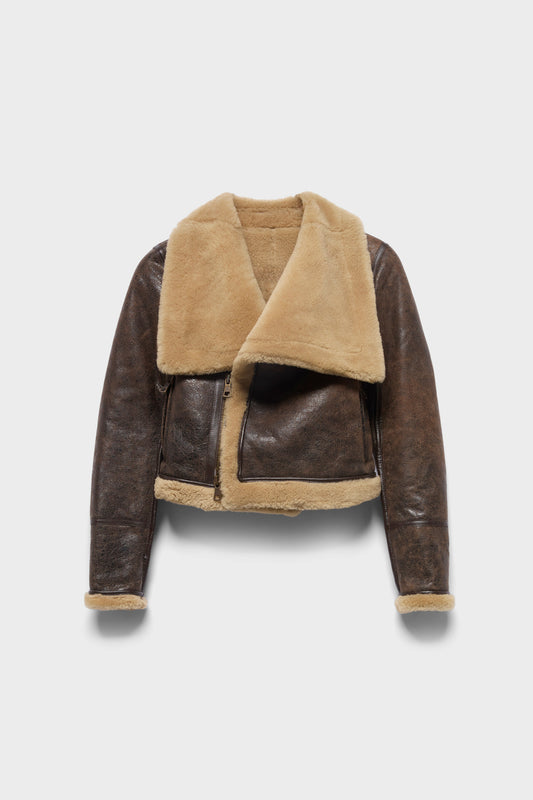 Chamarra de Mujer Shearling Cuello Alto | 7 For All Mankind