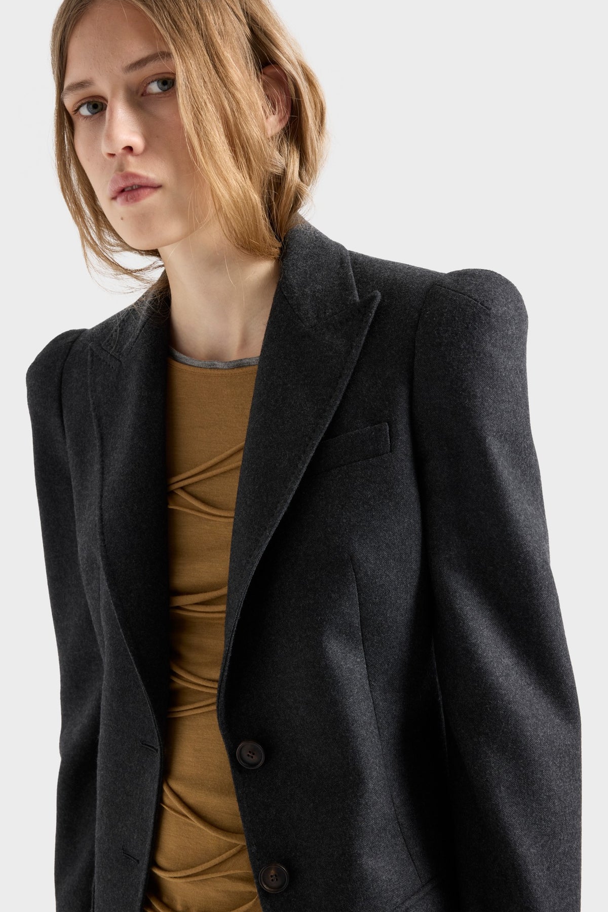 Saco de Mujer Hombros Marcados | 7 For All Mankind