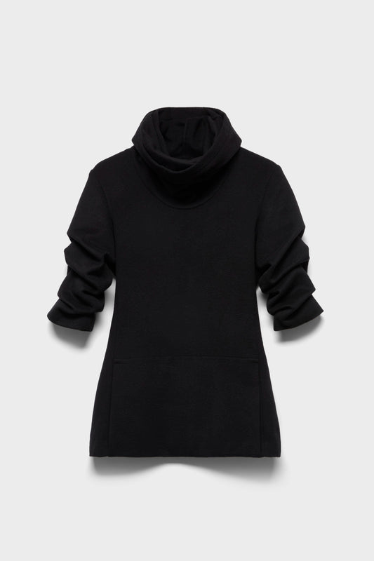 Vestido de Mujer Cuello Alto Fruncido | 7 For All Mankind