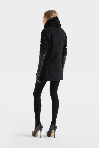 Vestido de Mujer Cuello Alto Fruncido | 7 For All Mankind
