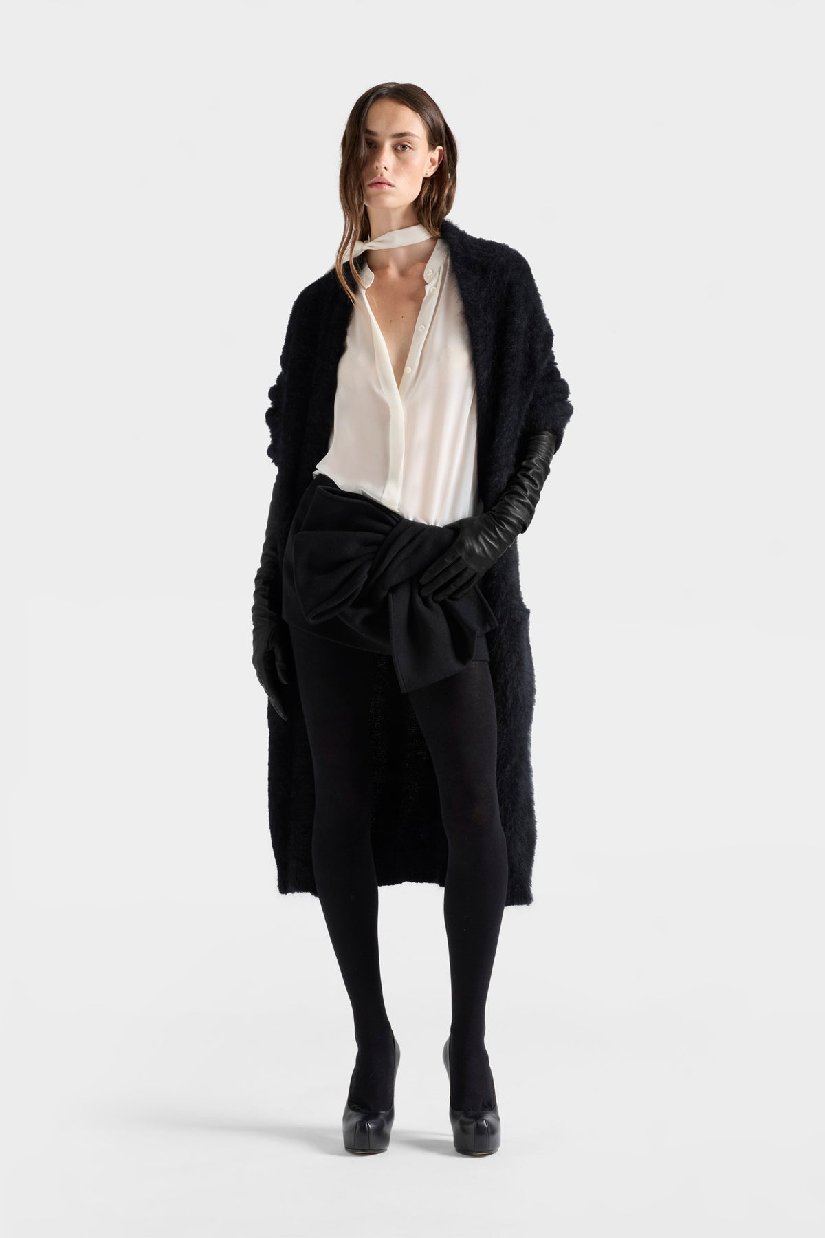 Minifalda de Mujer con Lazo | 7 For All Mankind