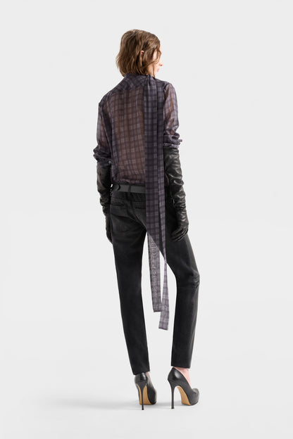 Blusa de Mujer Manga Larga con Lazo | 7 For All Mankind