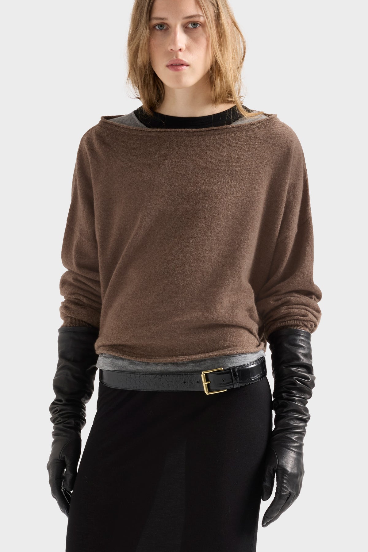 Suéter de Mujer Corto Cuello Barco | 7 For All Mankind