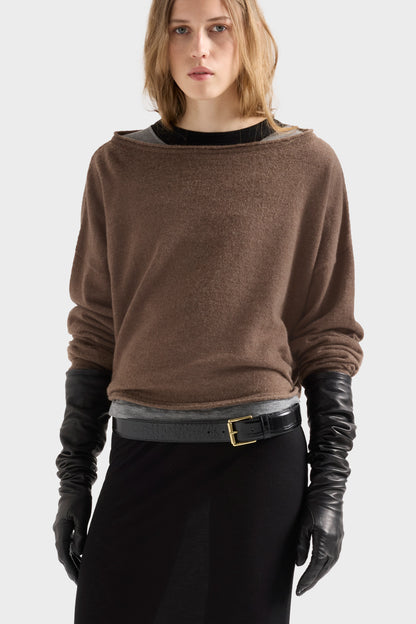 Suéter de Mujer Corto Cuello Barco | 7 For All Mankind