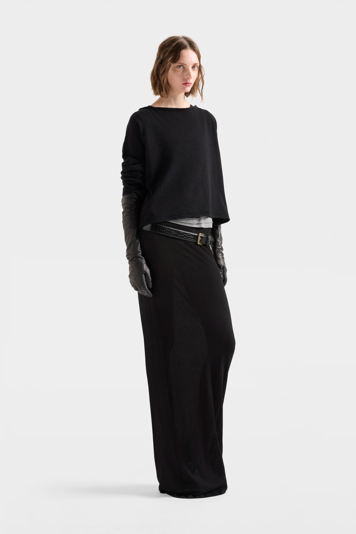 Suéter de Mujer Corto Cuello Barco | 7 For All Mankind