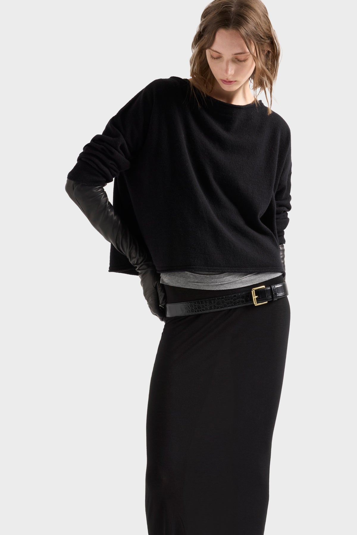 Suéter de Mujer Corto Cuello Barco | 7 For All Mankind