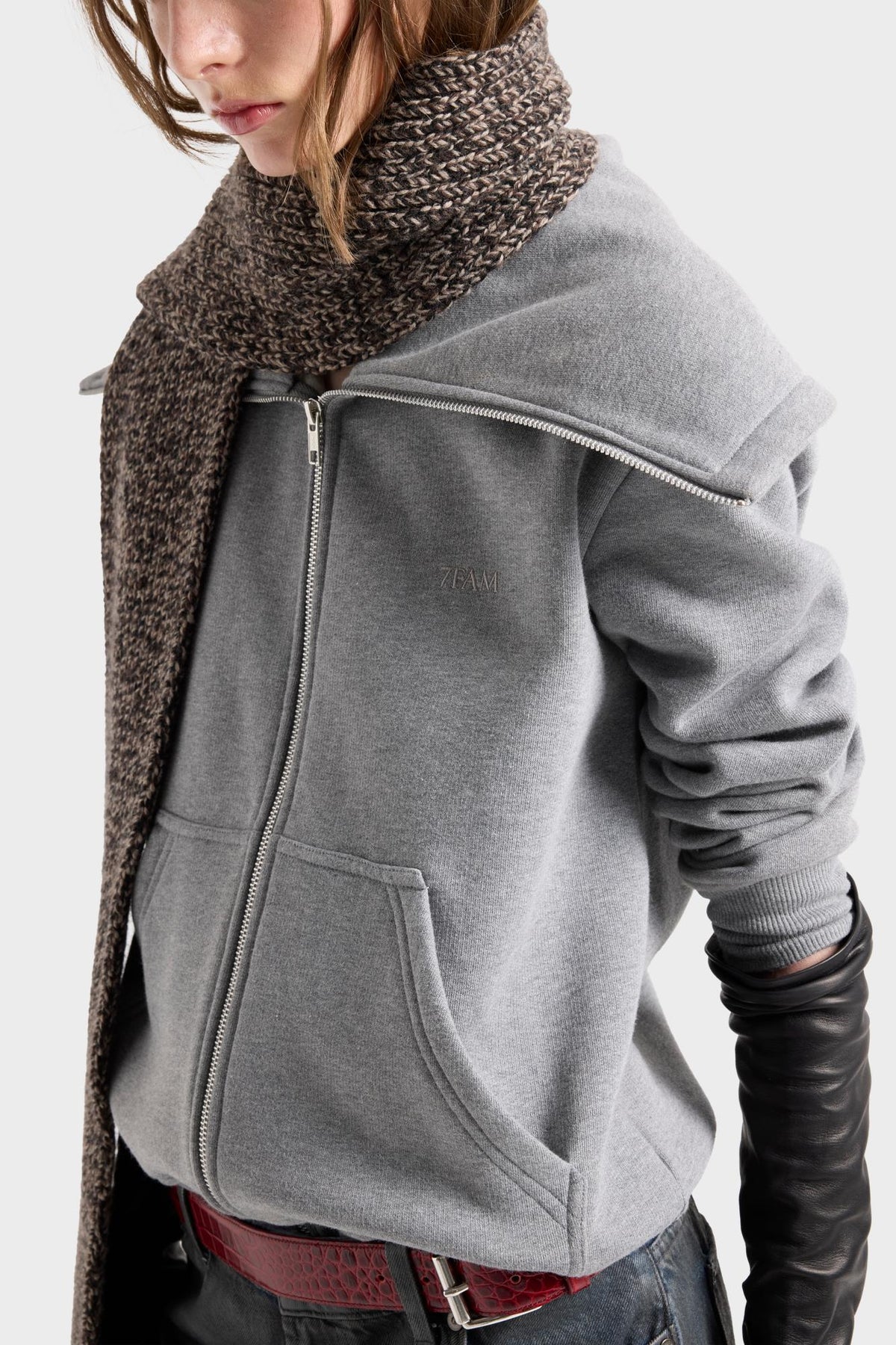 Chamarra de Mujer Cuello Alto con Cierre | 7 For All Mankind