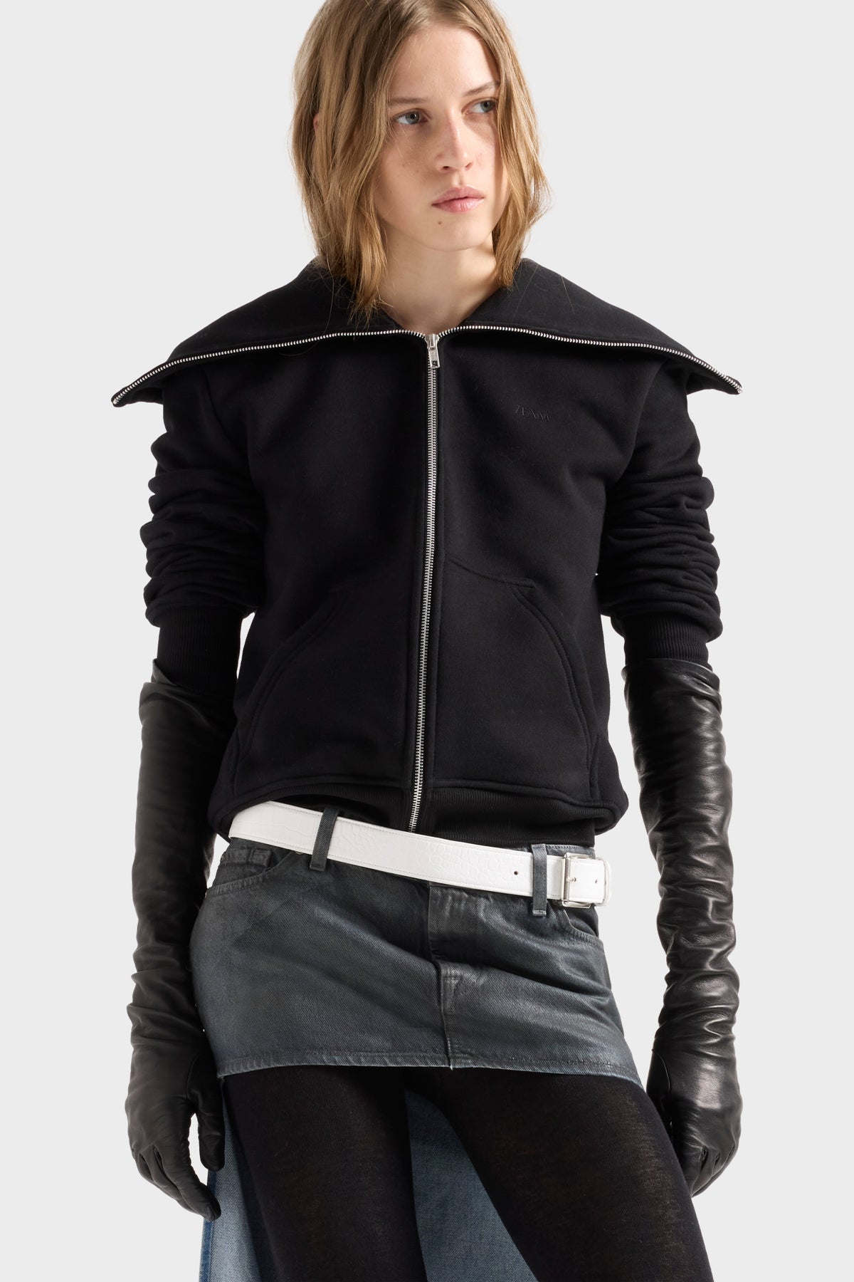 Chamarra de Mujer Cuello Alto con Cierre | 7 For All Mankind