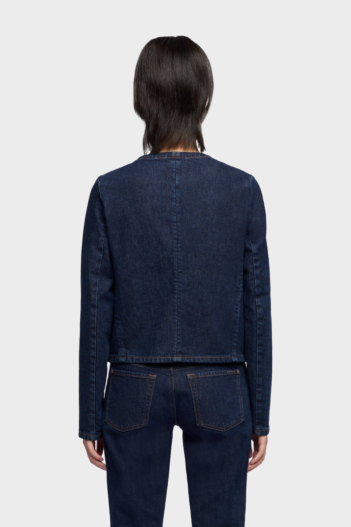 Chamarra Mujer Collarless Jacket | 7 for all mankind