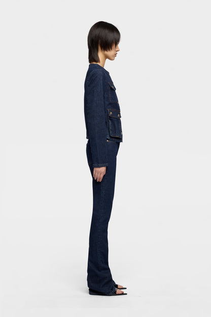 Chamarra Mujer Collarless Jacket | 7 for all mankind