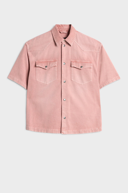 Camisa Hombre Short Sleeve Western Overshirt | 7 for all mankind