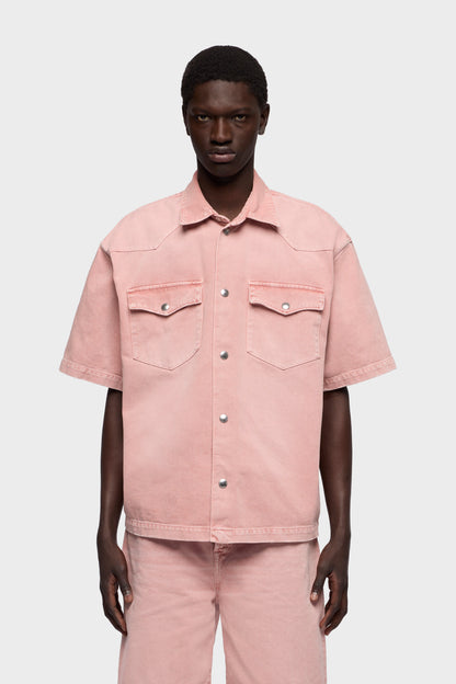Camisa Hombre Short Sleeve Western Overshirt | 7 for all mankind