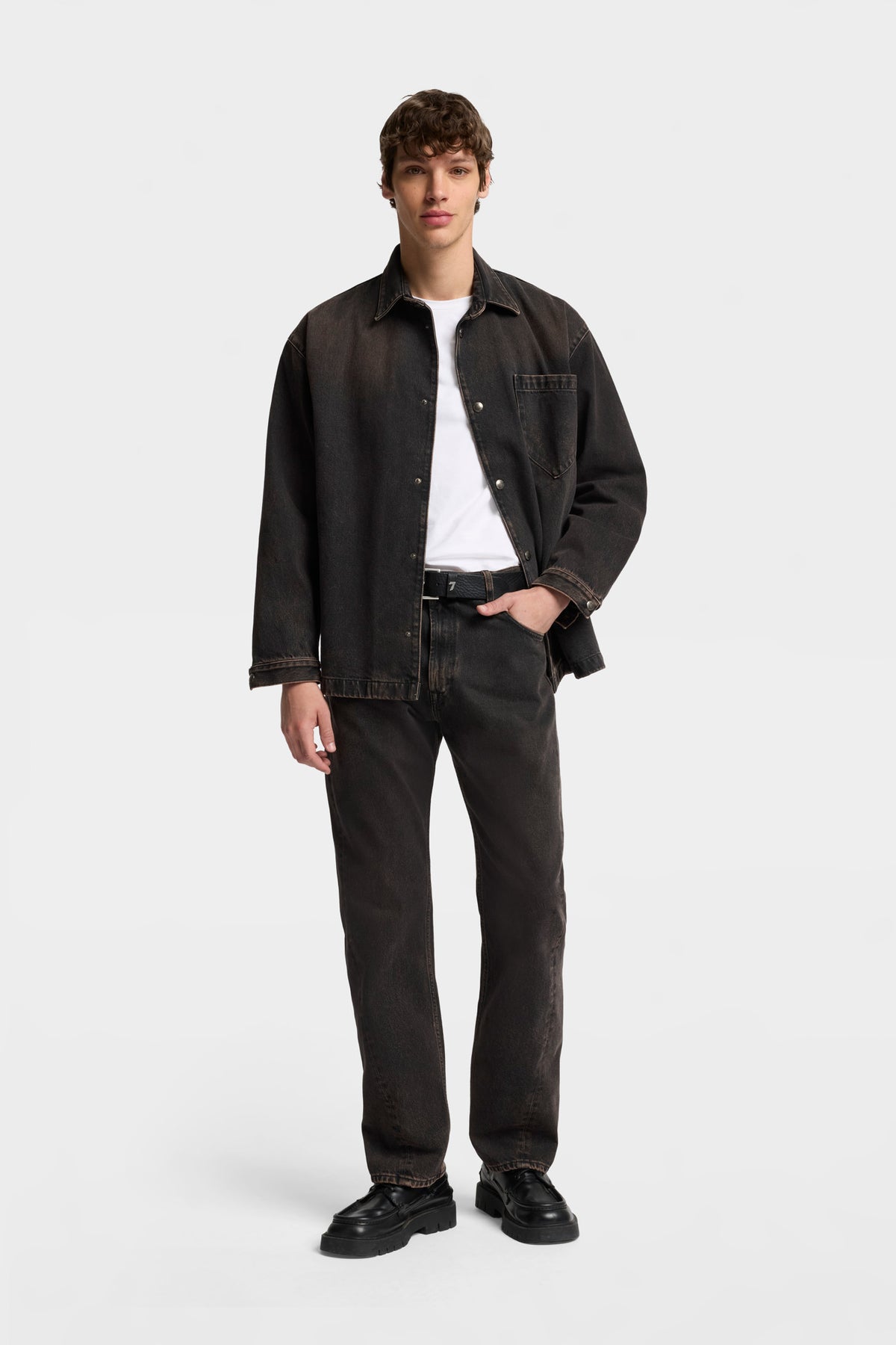 Camisa Hombre Mankind Overshirt | 7 for all mankind