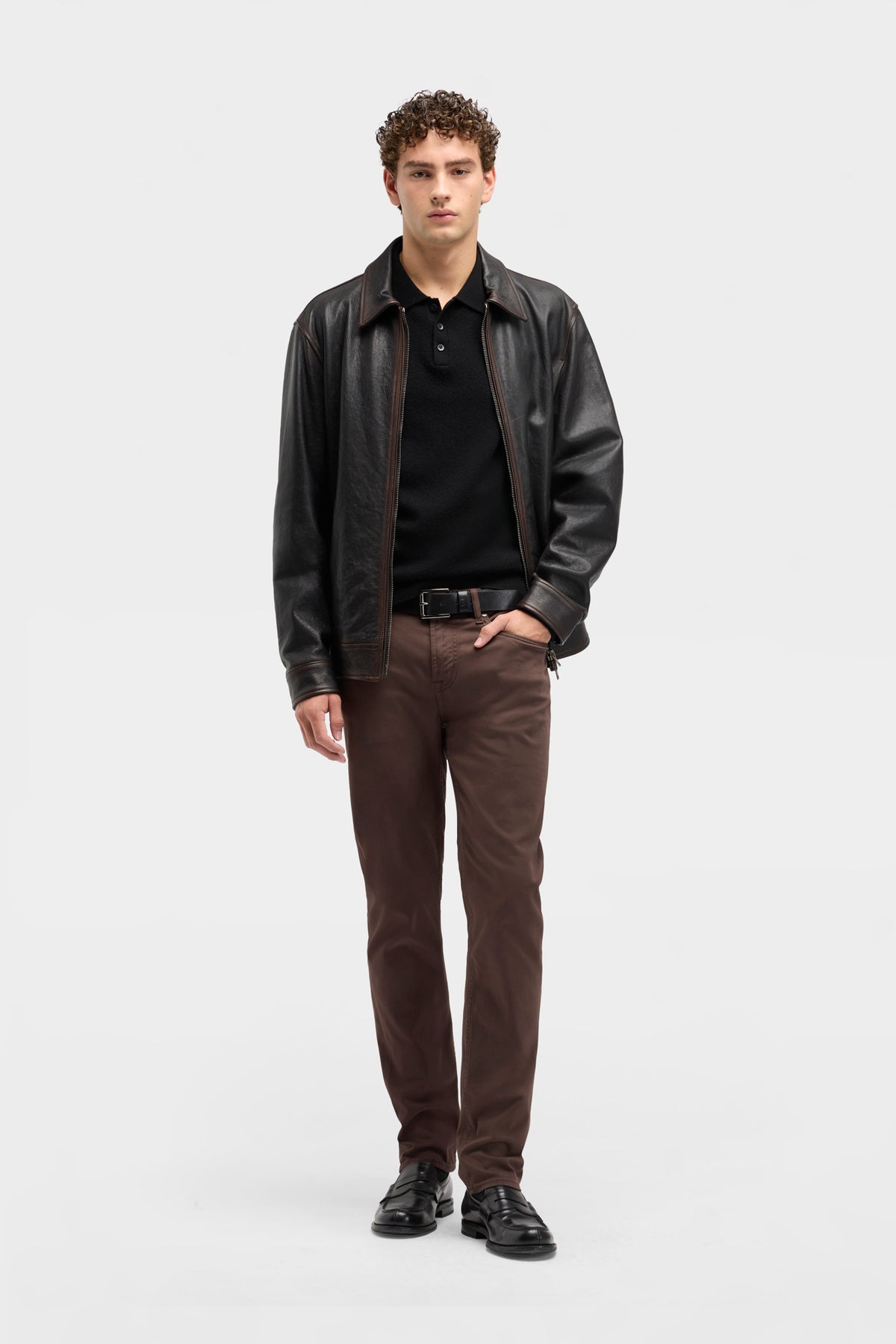 Pantalón de Hombre Luxe Performance Sateen Slimmy | 7 for all mankind