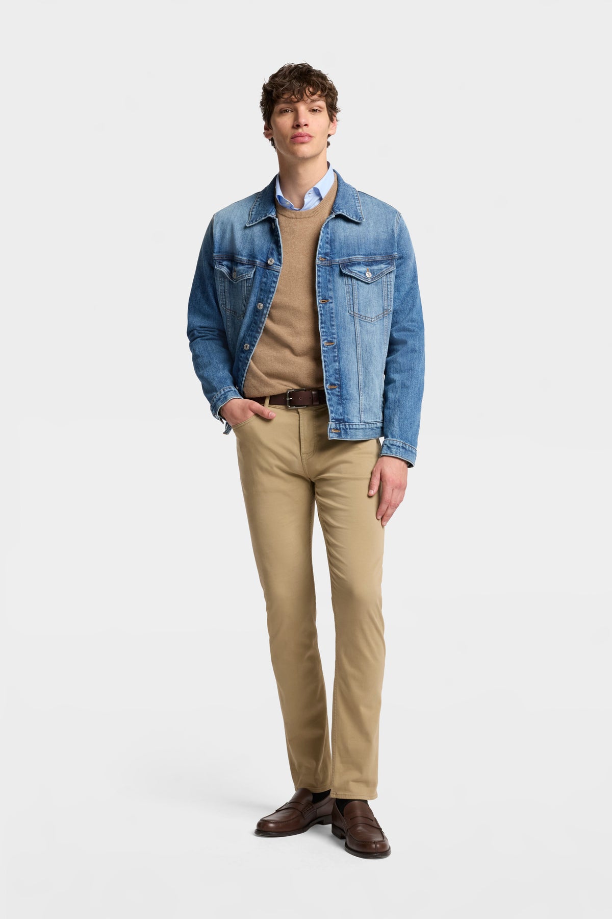 Pantalón de Hombre Luxe Performance Sateen Slimmy | 7 for all mankind
