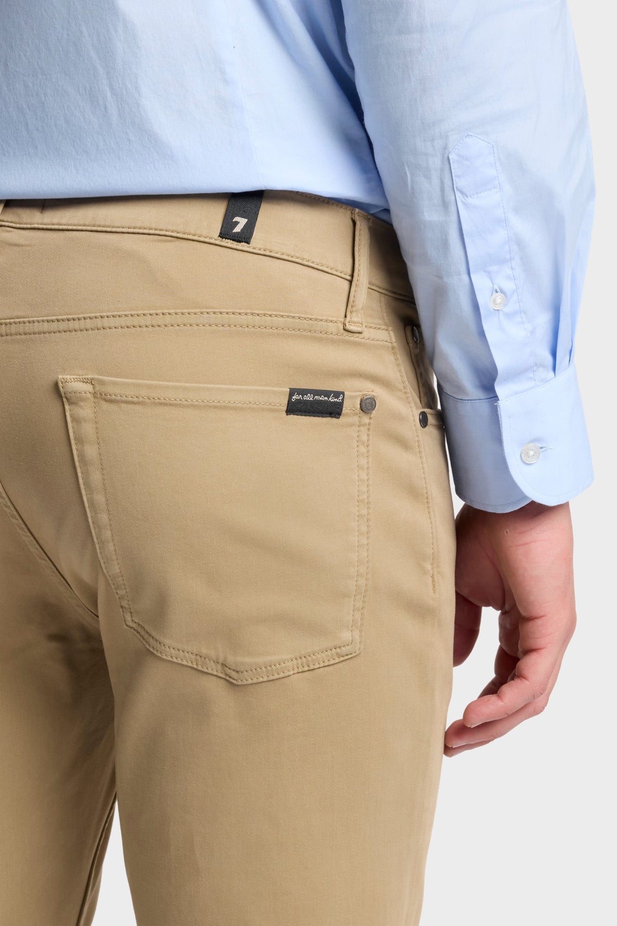 Pantalón de Hombre Luxe Performance Sateen Slimmy | 7 for all mankind