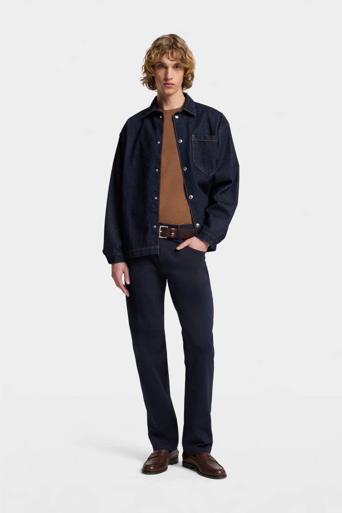 Pantalón de Hombre Luxe Performance Knit Straight | 7 for all mankind