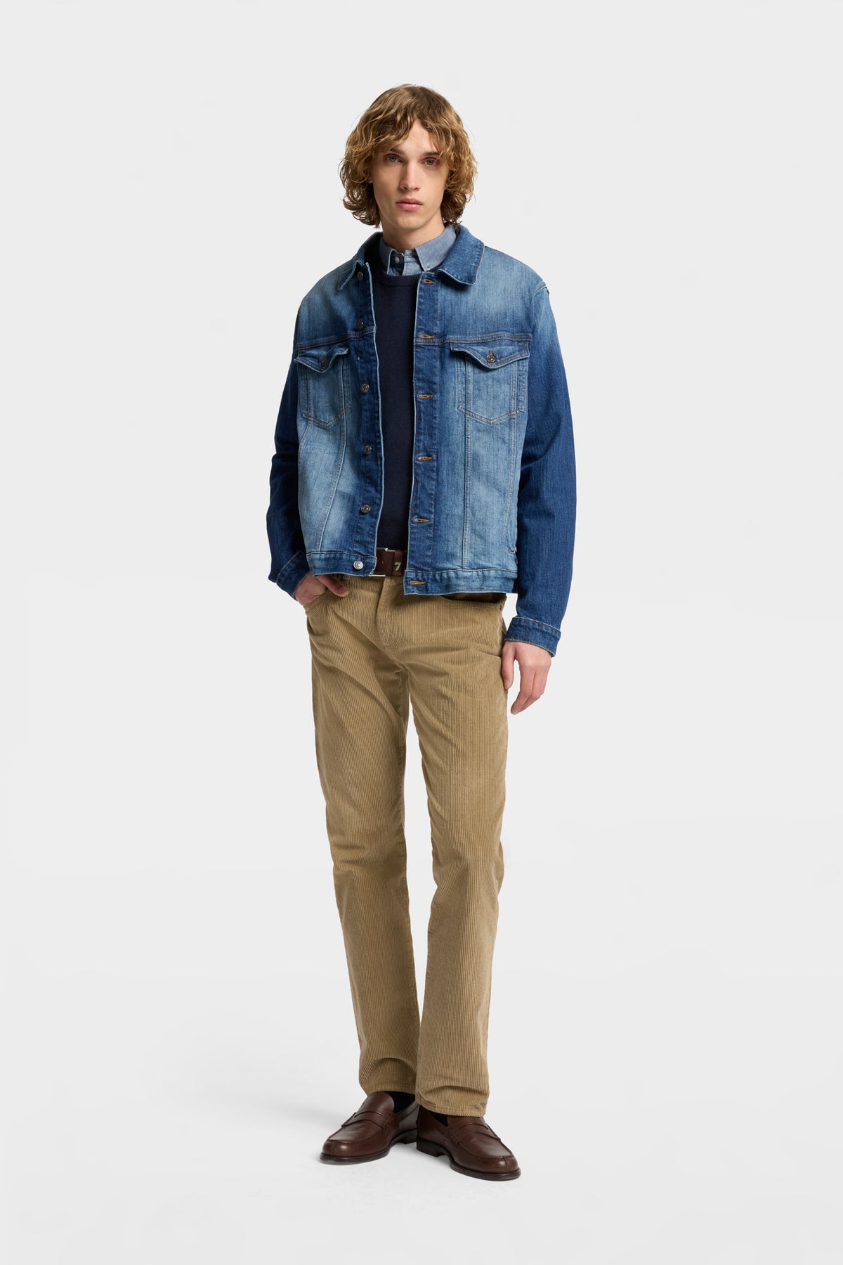Pantalón de Hombre Corduroy The Straight | 7 for all mankind