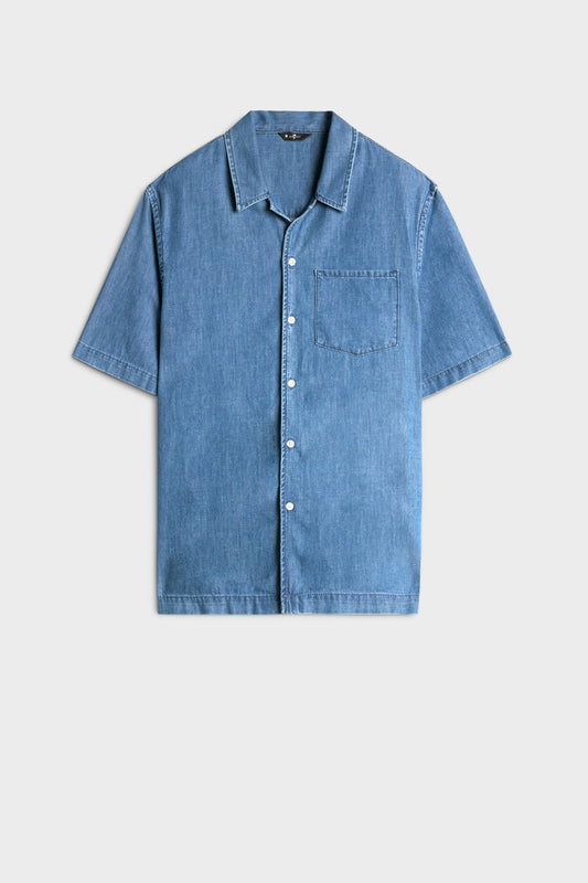Camisa Hombre Leisure Camp Shirt | 7 for all mankind