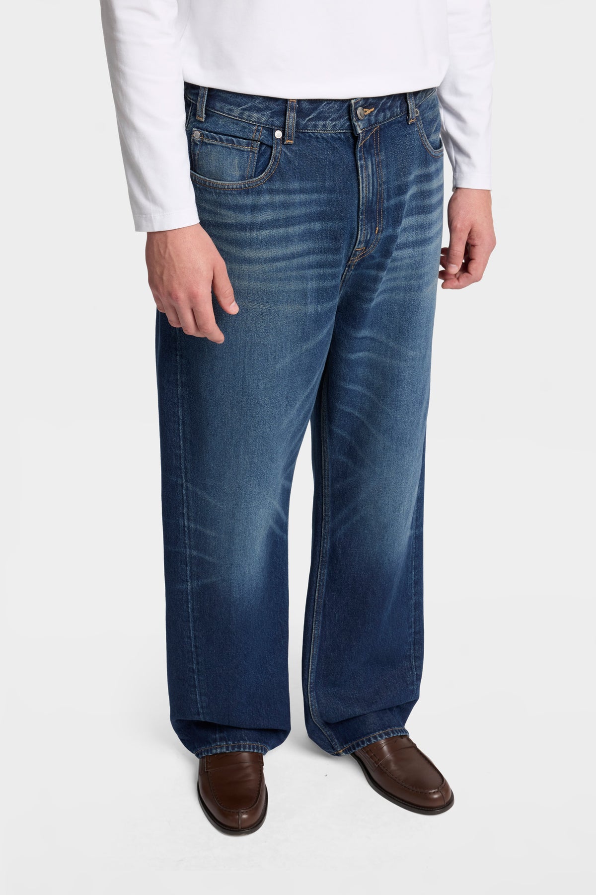 Jeans Hombre Mankind Twisted Wide Leg Jean | 7 for all mankind