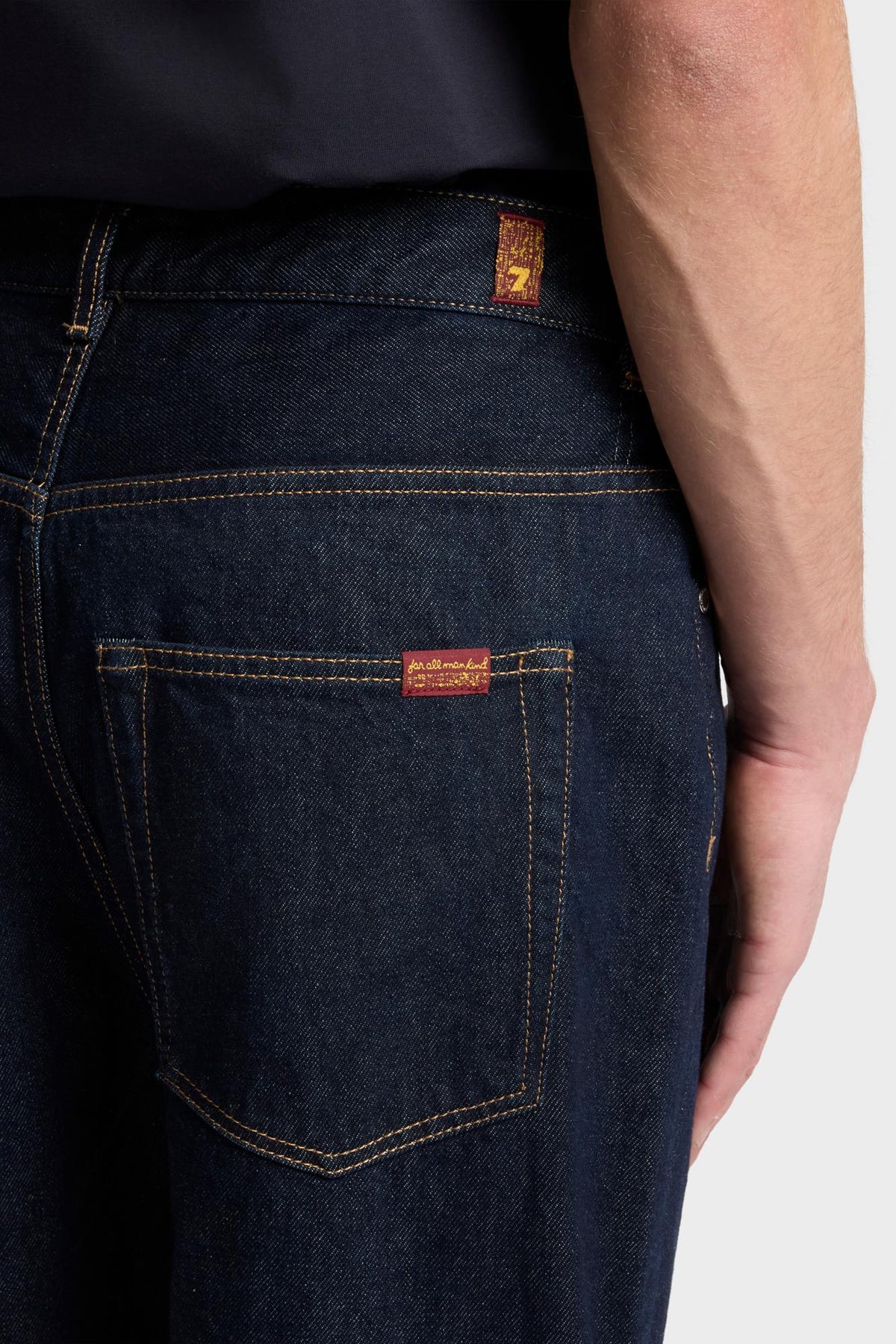 Jeans Hombre Mankind Twisted Wide Leg Jean | 7 for all mankind