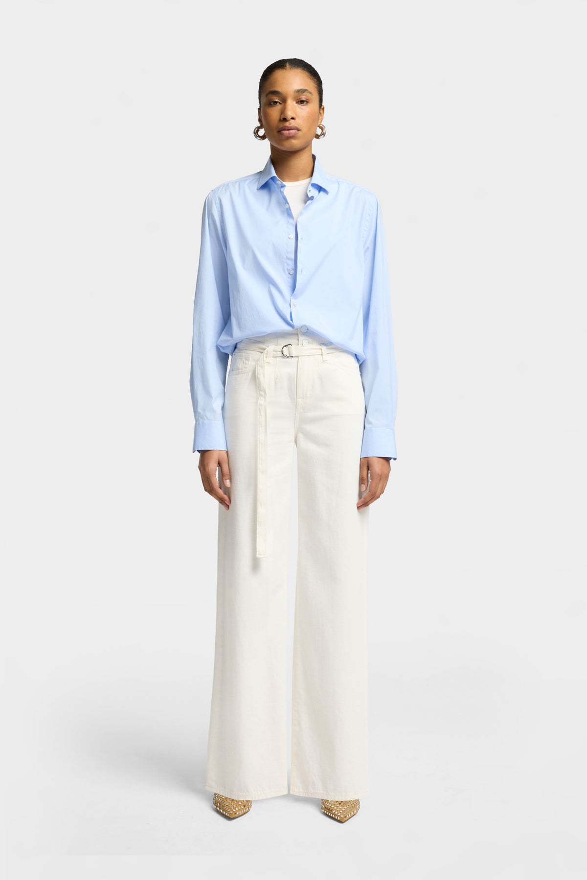 Jeans Mujer Blend Belted Wide Leg | 7 for all mankind