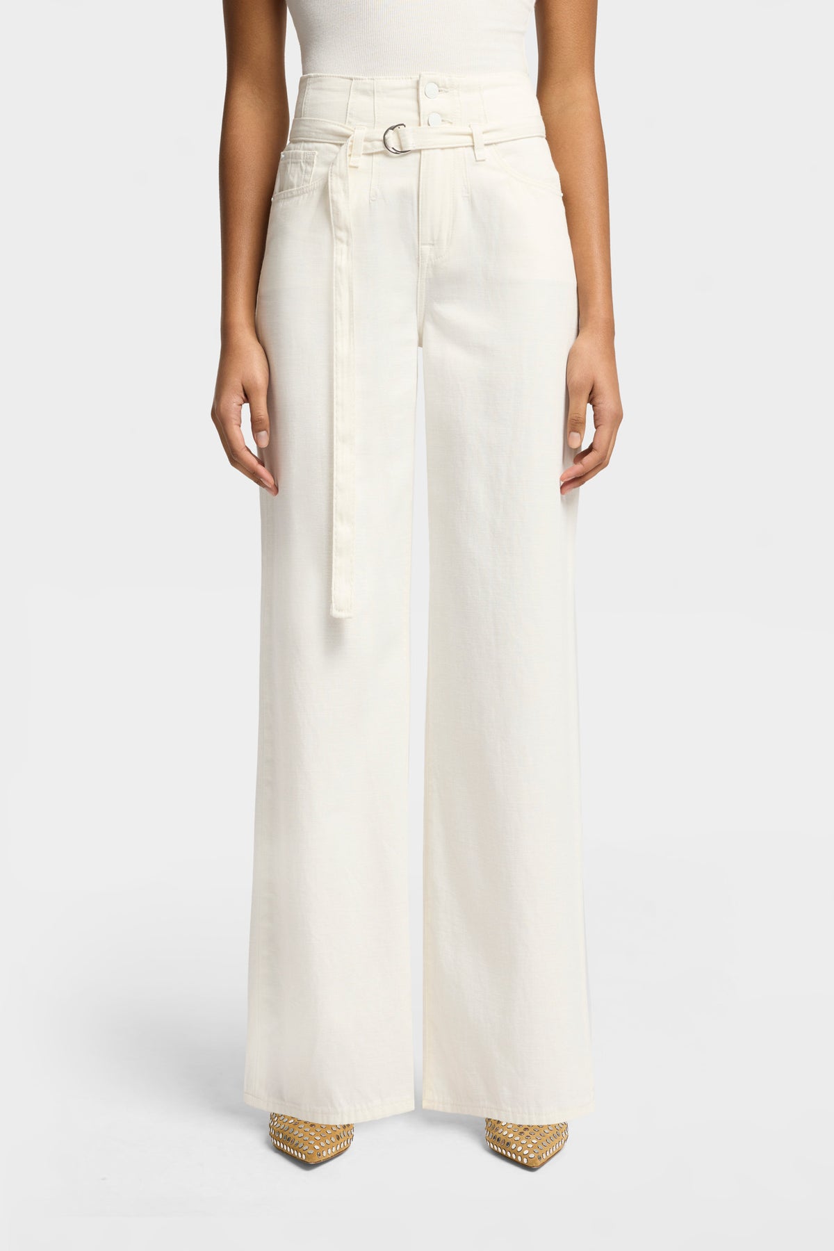 Jeans Mujer Blend Belted Wide Leg | 7 for all mankind