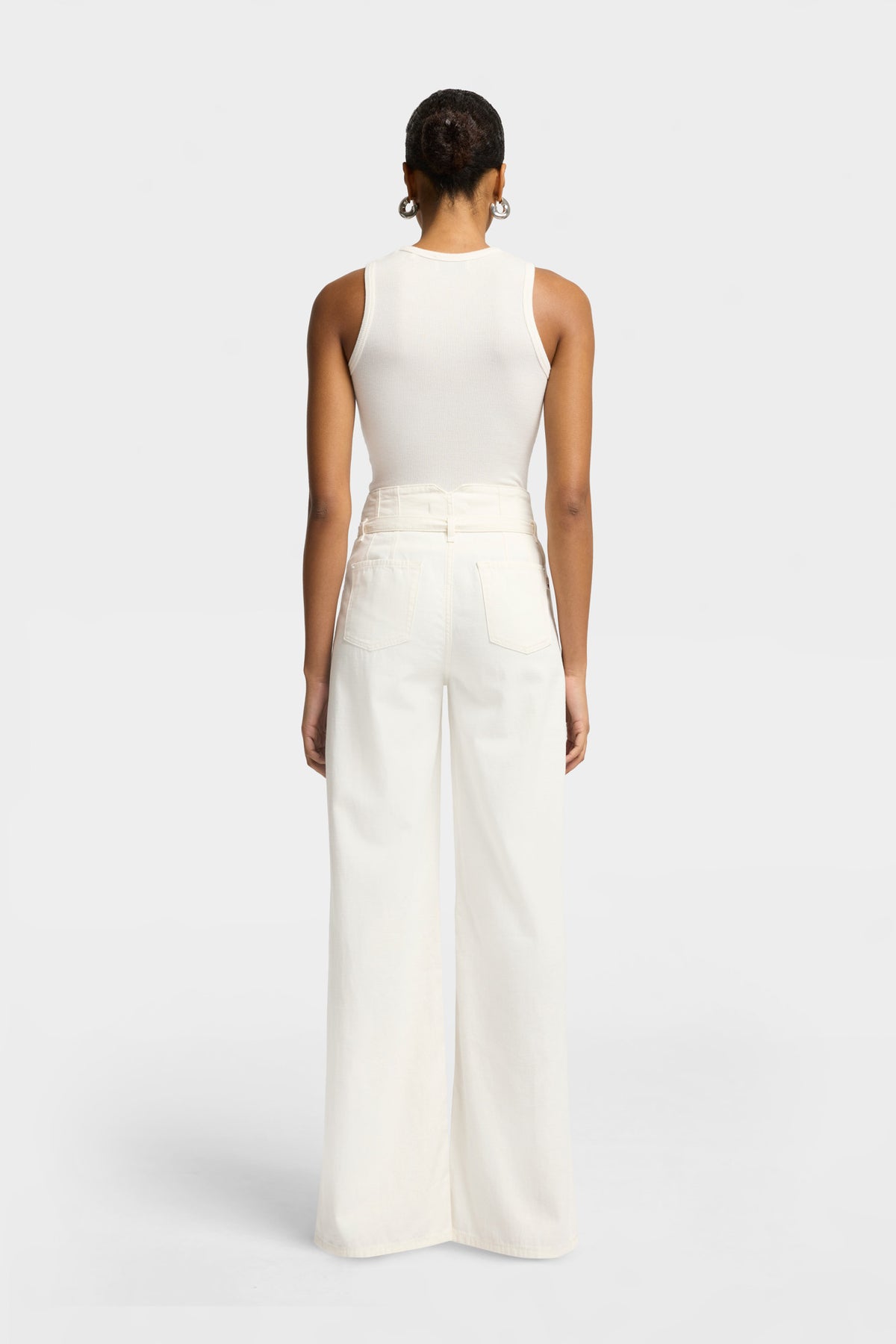 Jeans Mujer Blend Belted Wide Leg | 7 for all mankind