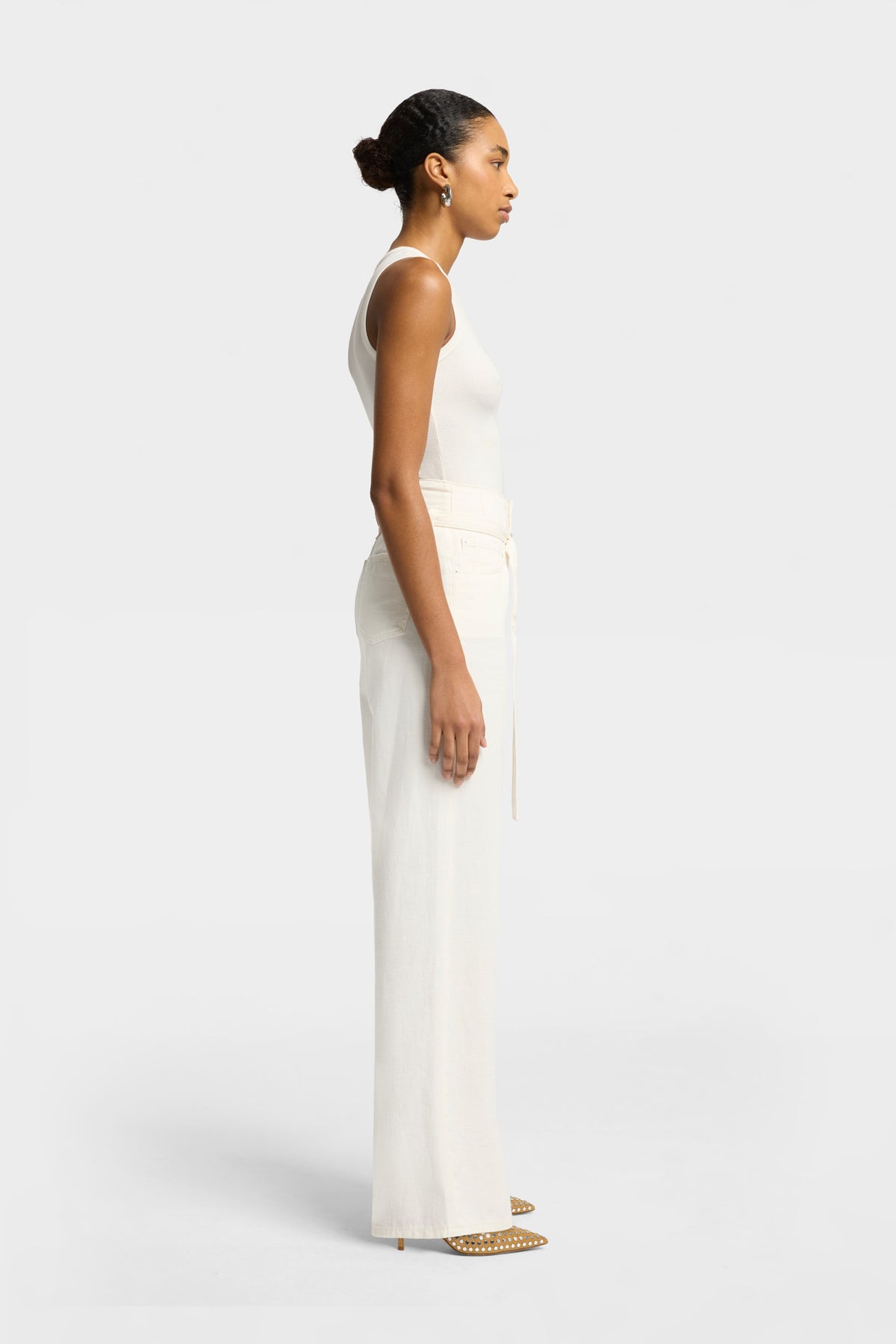 Jeans Mujer Blend Belted Wide Leg | 7 for all mankind