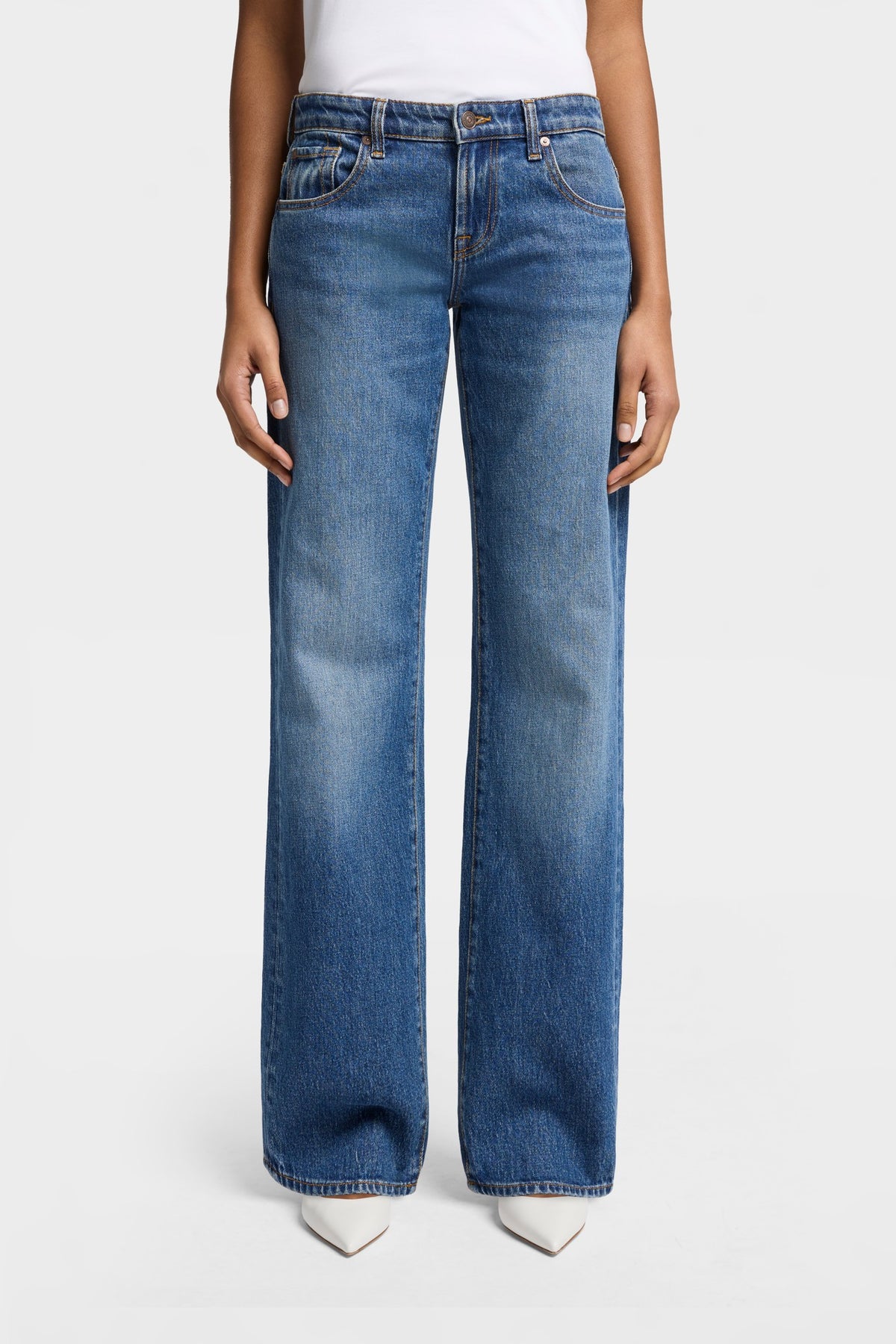Jeans de Mujer Mankind Low Straight | 7 for all mankind