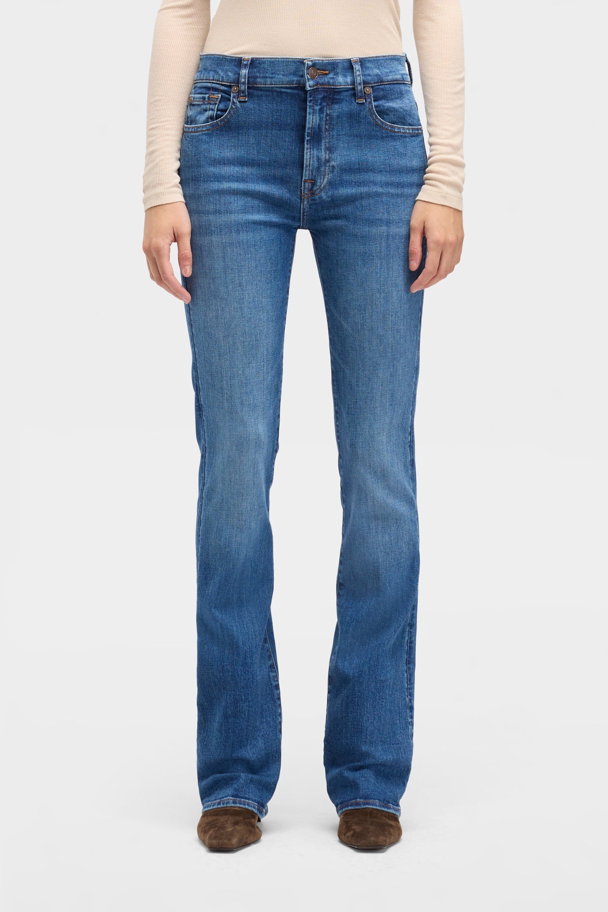 Jeans Mujer Embellished Pocket Bootcut | 7 for all mankind