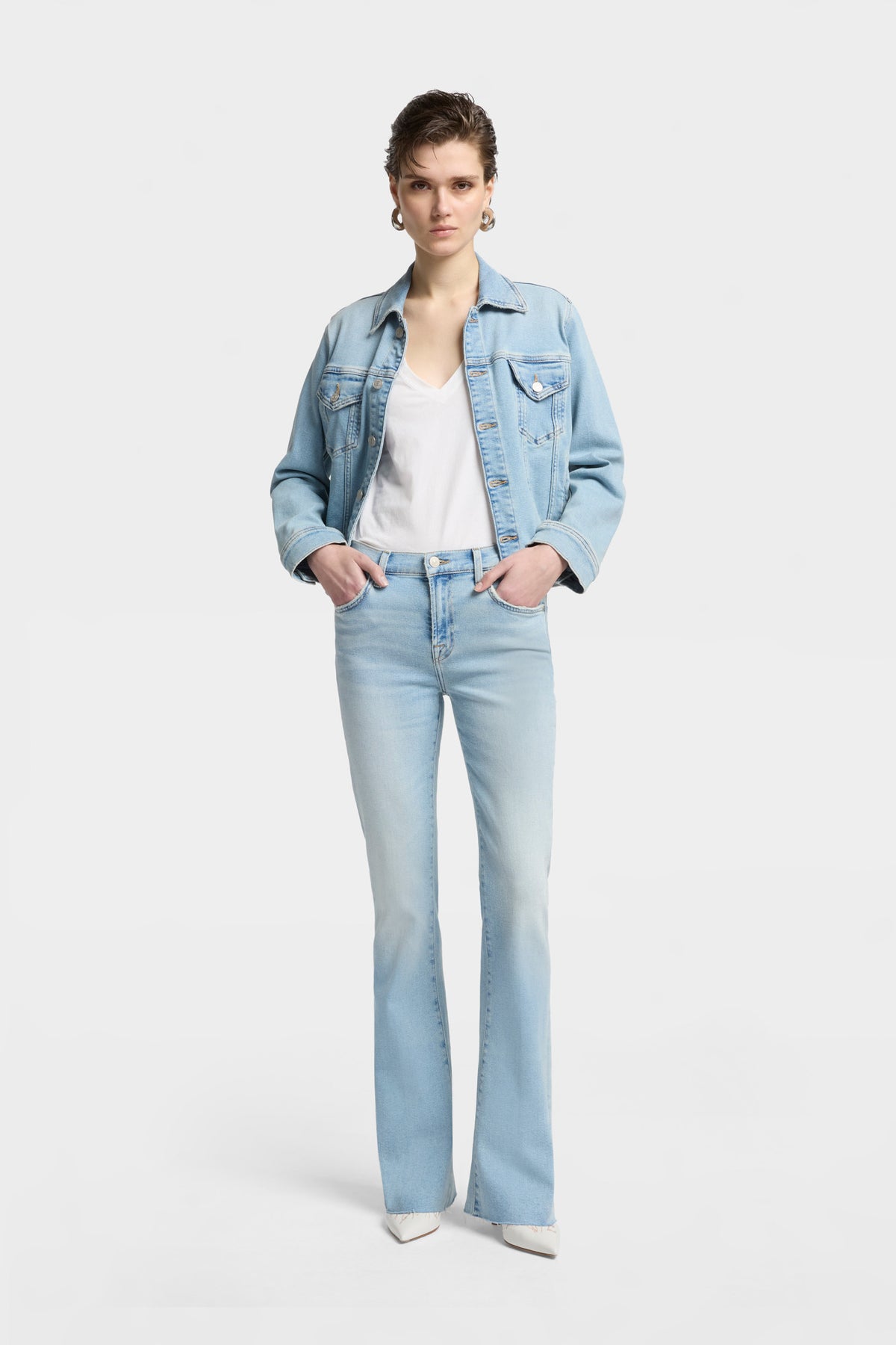 Jeans Mujer Luxe Vintage Tailorless Bootcut | 7 for all mankind