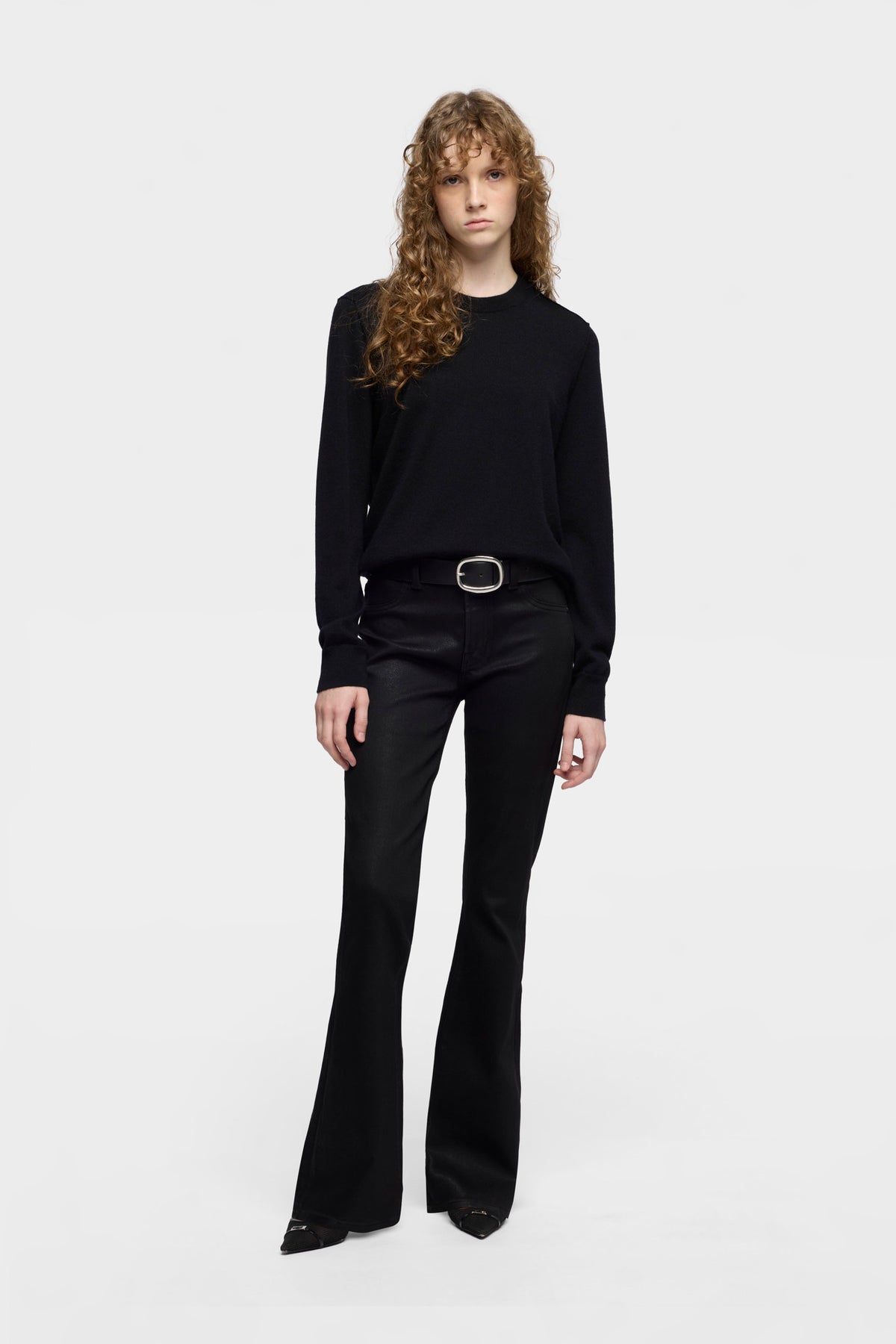 Pantalón Mujer Tailorless Coated Bootcut | 7 for all mankind