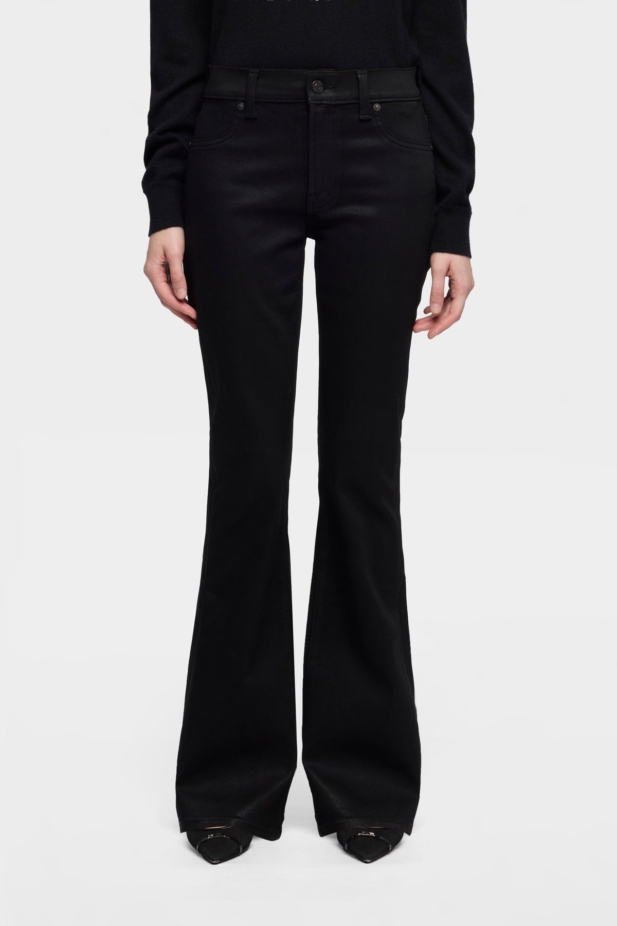 Pantalón Mujer Tailorless Coated Bootcut | 7 for all mankind