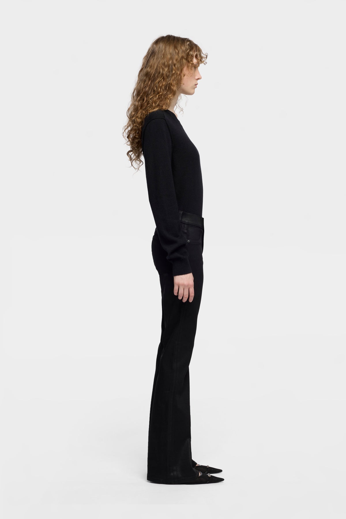 Pantalón Mujer Tailorless Coated Bootcut | 7 for all mankind