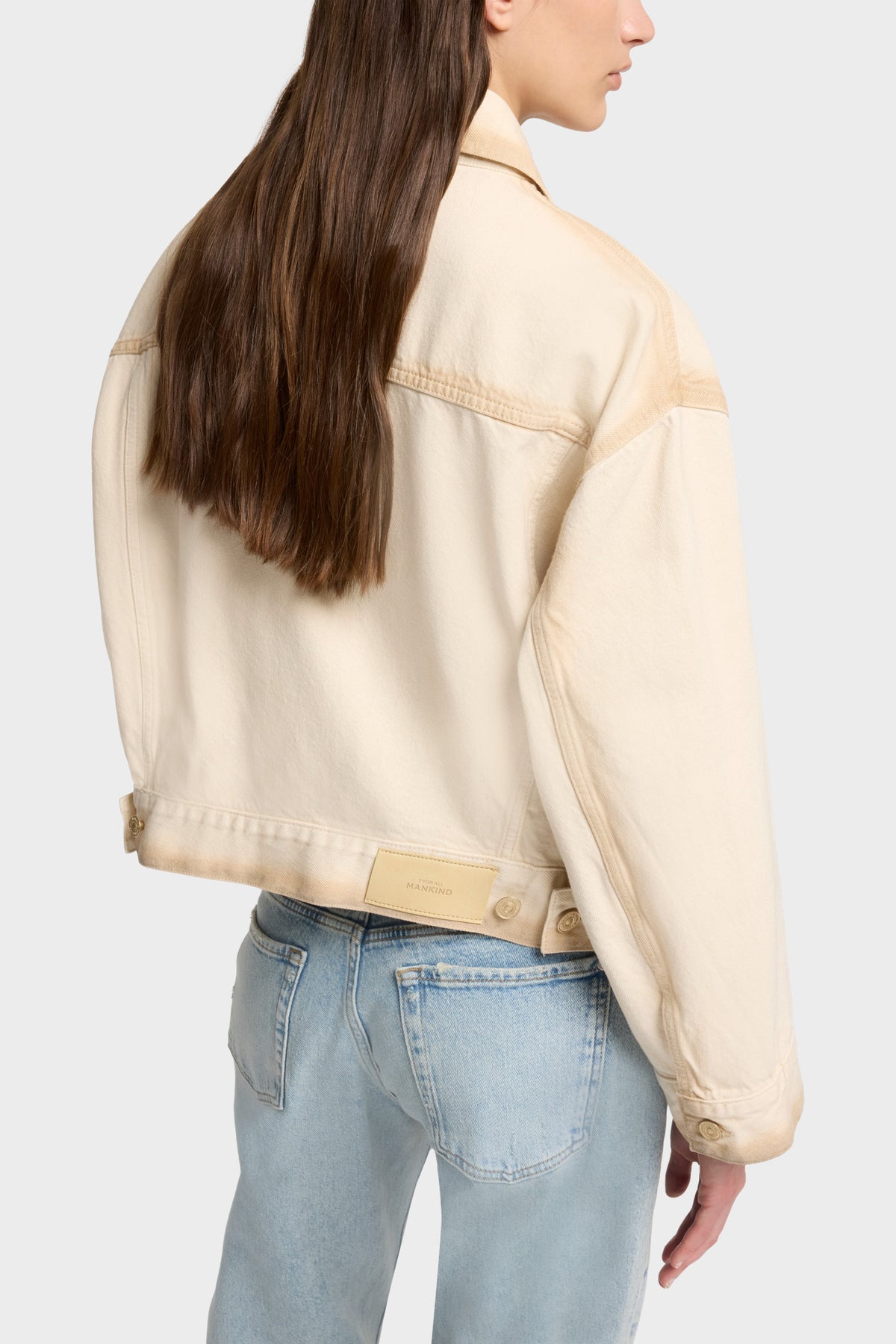 Chamarra Mujer Mankind Oli Cropped Trucker Jacket | 7 for all mankind